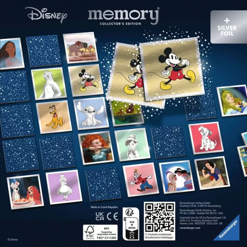 Koguja mälumäng Walt Disney, Memory mäng