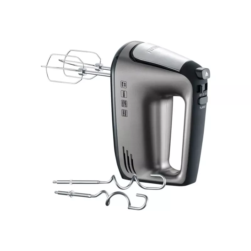SEVERIN HM 3832 - Käsimikser - 400 W - Hall-metallik/must/roostevaba teras