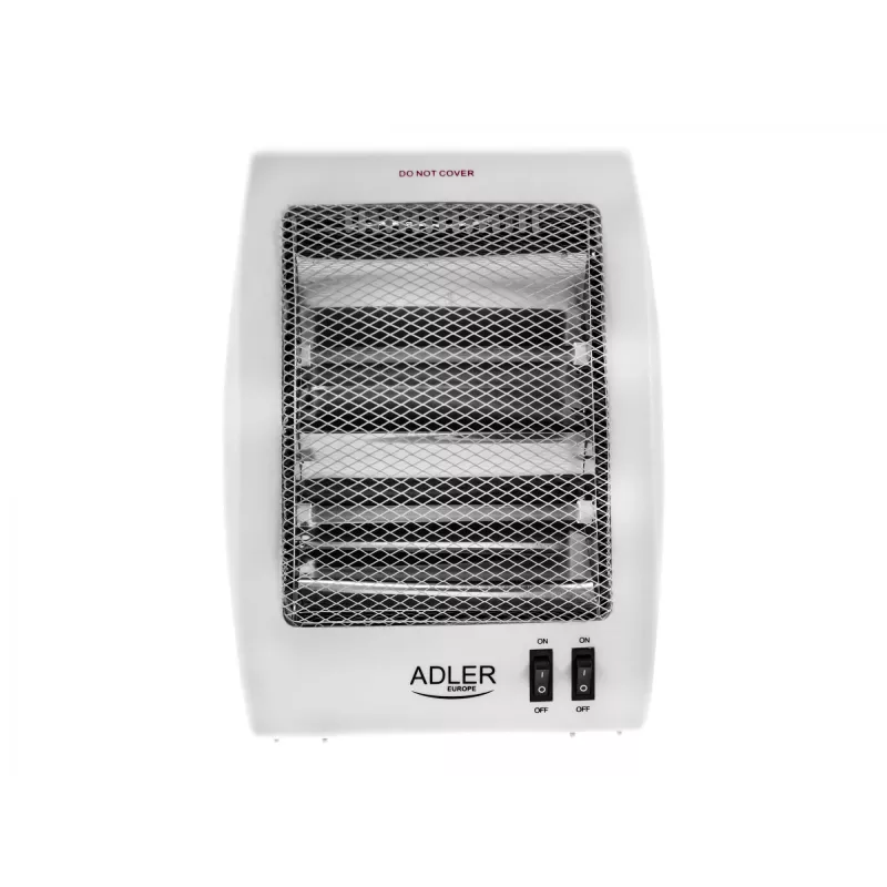 Adler | Kerise | AD 7709 | Halogeenkeris | 800 W | Võimsustasemete arv 2 | Valge