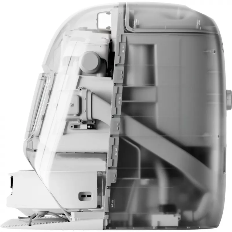 Robot vacuum and wet mop DJI ROMO P (Water Tank Version) — hall/Valge, 0.26 L dust, 4 L clean / 3.2 L dirty water, 5000 mAh aku