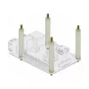 Paigalduskomplekt DeLOCK 60274 naturaalne plastik