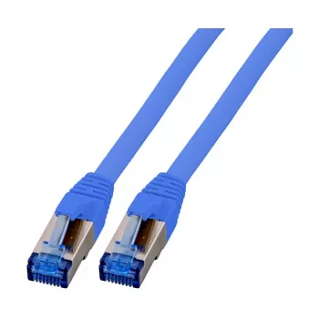 EFB-Elektronik RJ45 paigakaabel Cat.6A S/FTP TPECat.7 toorkaabel superflex sinine 0,15m Tootja: EFB Elektronik (K5525FBL.0,15)