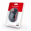 GEMBIRD MUSW-4B-03-R Traadita optiline hiir MUSW-4B-03-R 1600 DPI nano USB Must-Punane