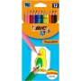 BIC Värvipliiatsid TROPICOLORS 12 värvi 022503