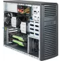 Super Micro Supermicro SC732 D3-1K26B - MDT - Erweitertes ATX 1200 Watt (PS/2) - Must - USB/Audio (CSE-732D3-1K26B)