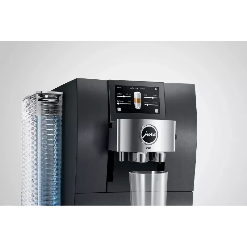 Espressomasin JURA Z10 täisautomaatne 2,4 L Alumiinium Must, 1450 W, 15 bar, 51 jooki