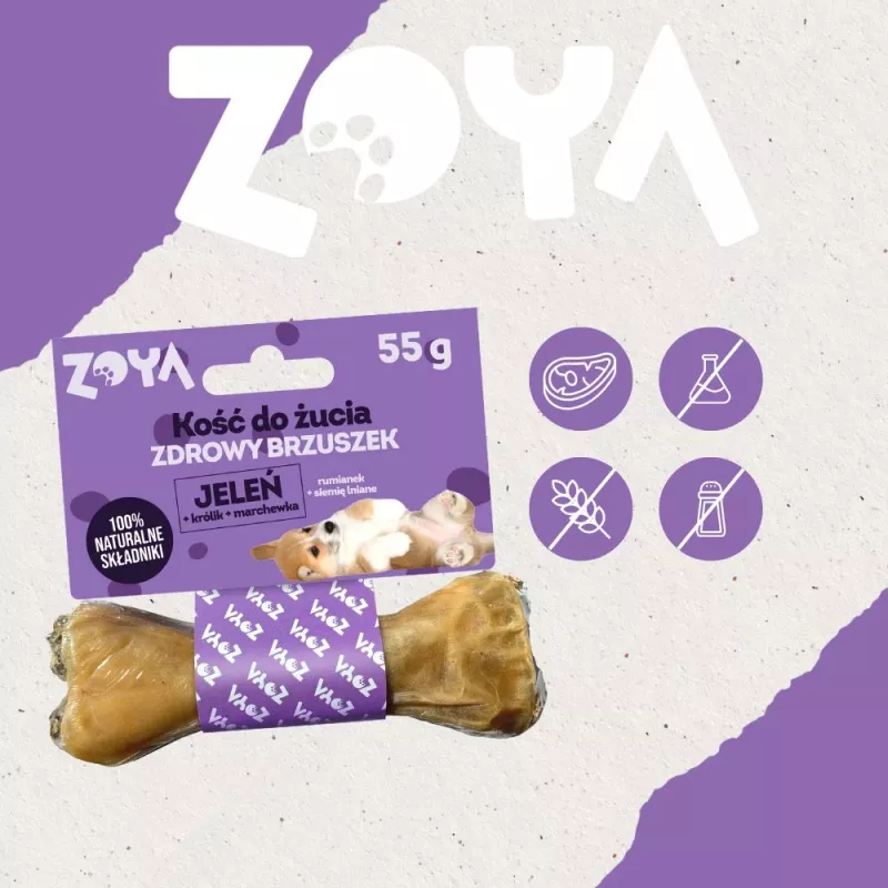 ZOYA Chewing bone Deer - koeramaius - 55g