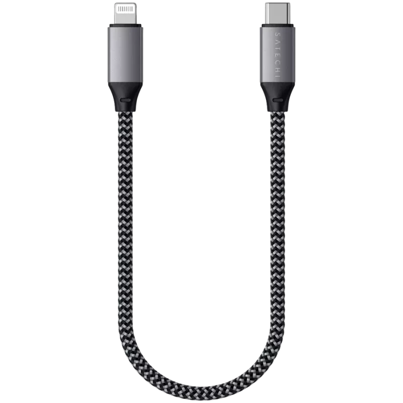 Satechi ST-TCL10M USB-kaabel 0,25 m USB C USB C/Lightning Must Hall