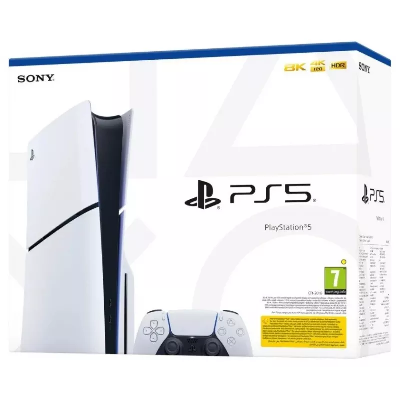 Mängukonsool Sony PlayStation 5 E Chassis Standard Disc edition — 1 TB SSD, AMD Ryzen Zen 2 3,5 GHz, 16 GB, GDDR6, Bluetooth 5.1, Wi‑Fi, Gigabit Ethernet