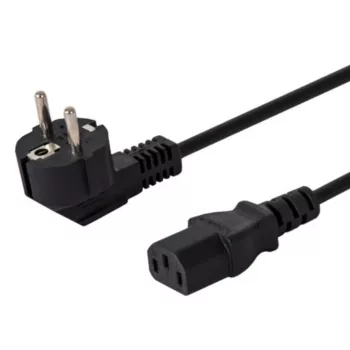Toitekaabel SAVIO CL-146 — 3 m, IEC C13 IEC tüüp E, must