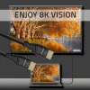 HDMI 2.1 kaabel QOLTEC 5 m — 48 Gbit/s, 8K@60Hz, 26AWG, kullatud pistikutega