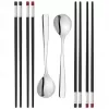 Söögipulkade komplekt ZWILLING 39180-001-0 Must Roostevaba teras