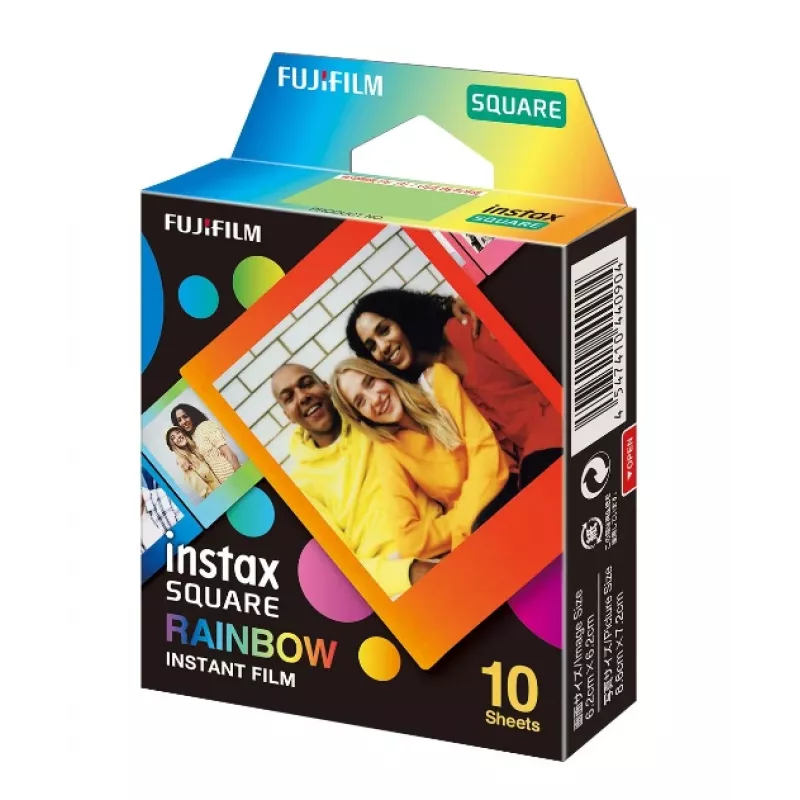 Kiirpildifilm Fujifilm SQUARE Rainbow 10 tk