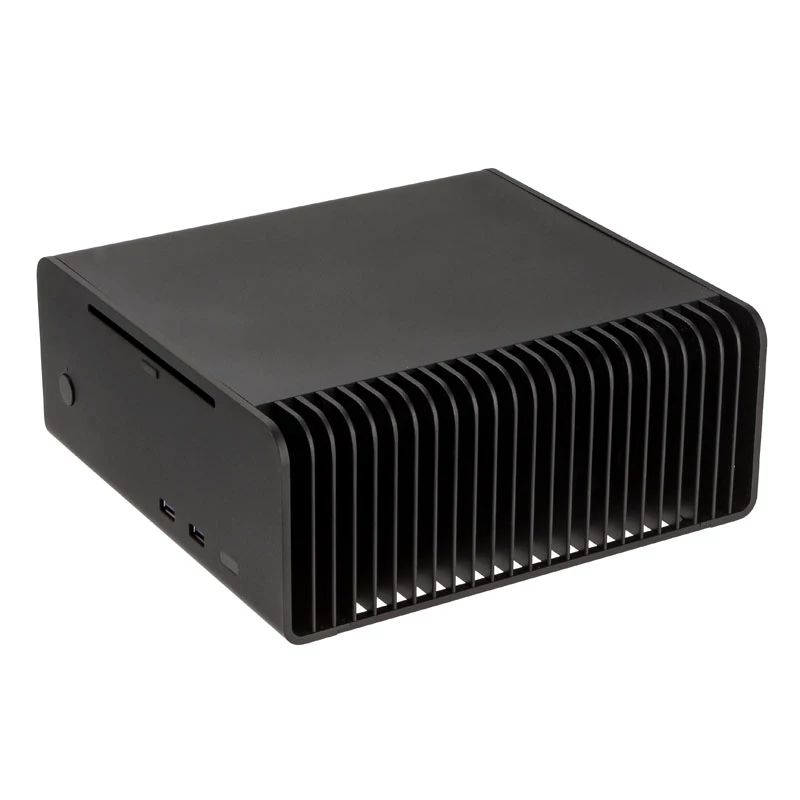 Streacom ST-FC8B Alpha Optical Fanless HTPC-Korpus + 120-vatine toiteplokk