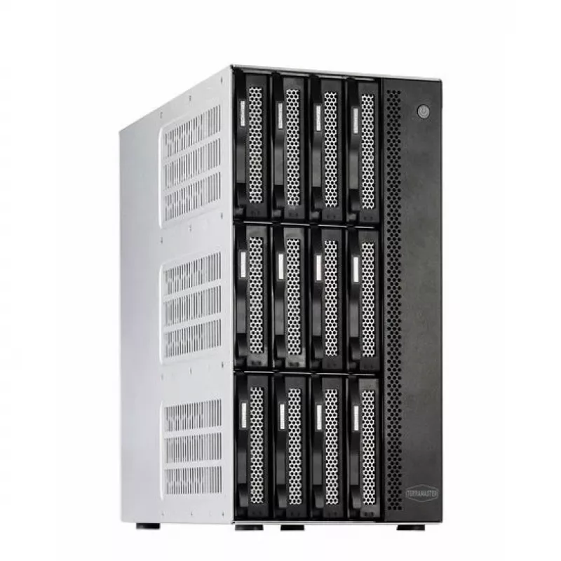 TerraMaster T12-500 Pro NAS Mini Tower Intel® Core™ i7 16 GB DDR5 0 TB Hall