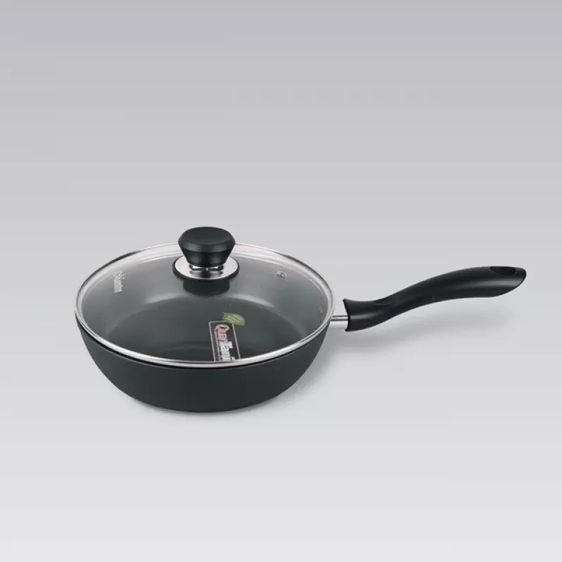 Maestro MR-1205-28 praepann kaanega, 28 cm, must