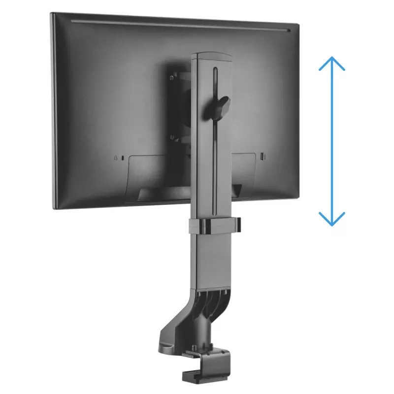 Maclean MC-853 ühe monitori lauakinnitus, arvutilaua kronstein 17–32 tolli, VESA 75x75 100x100, kuni 8 kg (ühe ekraani jaoks)
