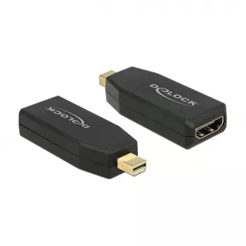 Kaabli üleminekupistik DeLOCK 65583 mini DisplayPort 1.2 HDMI Must