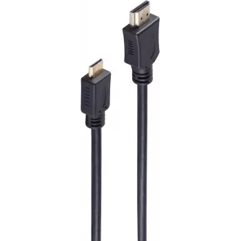 shiverpeaks BS77473-2 HDMI-kaabel 3 m HDMI tüüp A (standard) HDMI tüüp C (mini) must (BS77473-2)