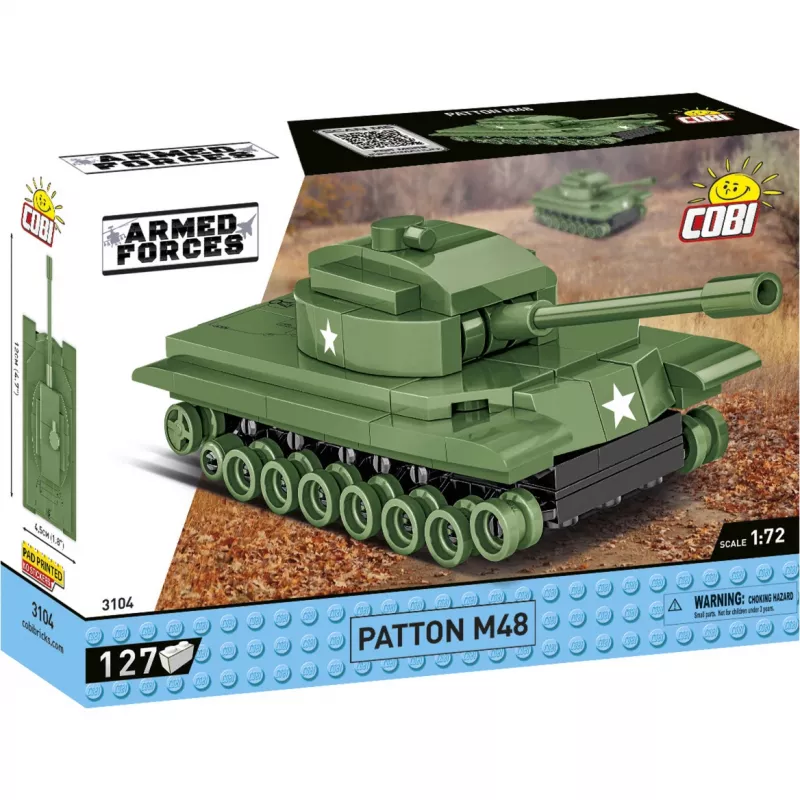 Patton M48, ehitusmänguasi mõõtkavas 1:72