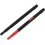 VOLTCRAFT MSL-510 test probe extension 200 mm Plug 4 mm Socket 4 mm Red, Must 1 Pair (VC-17312665)