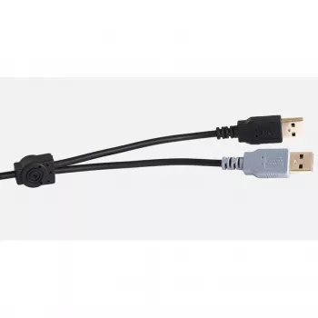 Logickeyboard LKB-MCOM4-A2PC-FR klaviatuur USB AZERTY prantsuse must (LKB-MCOM4-A2PC-FR)
