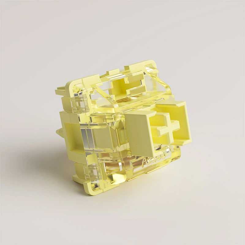 AKKO V3 Pro Cream Yellow mehaanilised lülitid, 5-viiguline, lineaarne, 50 g, 45 tk