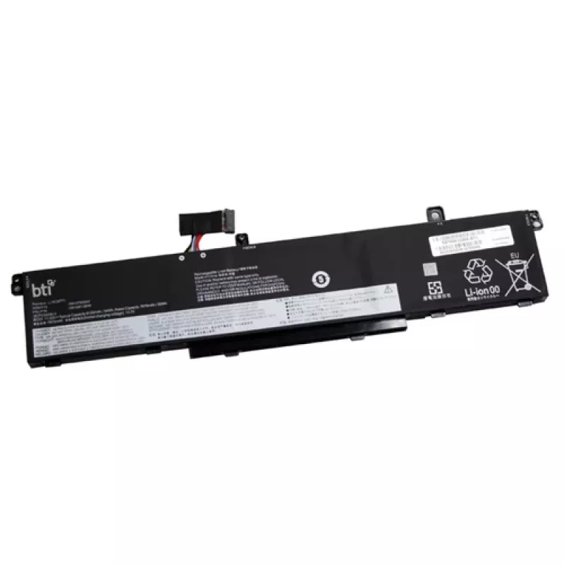 Aku Lenovo ThinkPad P17 Gen 2 / T15g Gen 2 jaoks — BTI 92 Wh, 6-elemendiline, 11,55 V, 7960 mAh, must