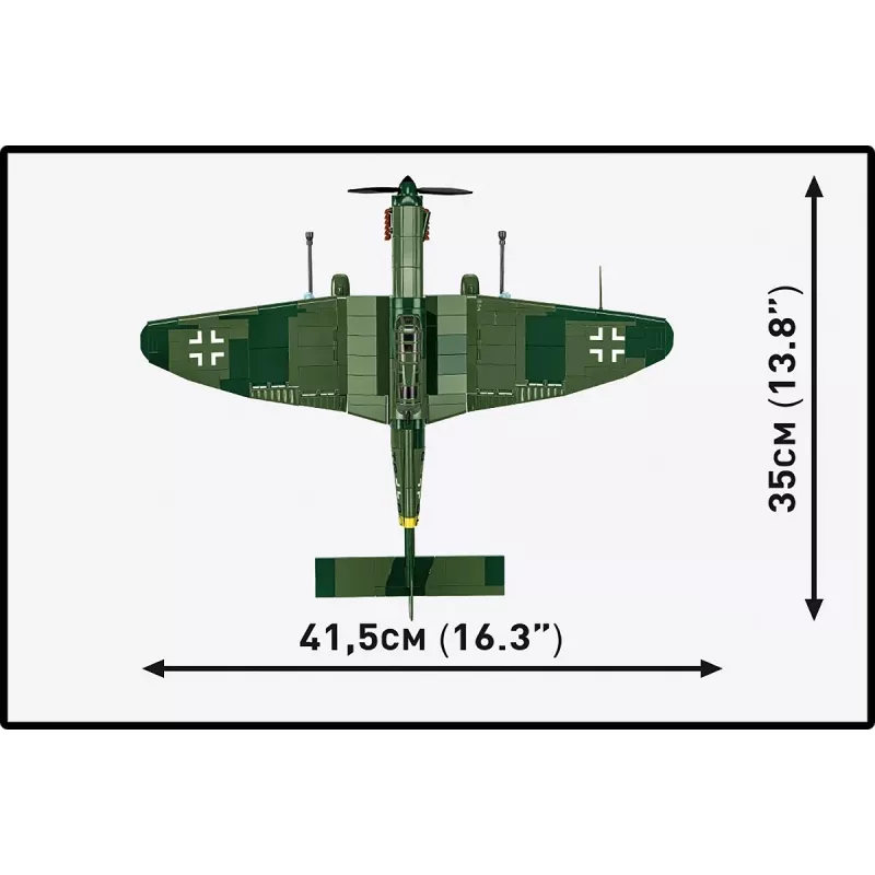 Ehituskomplekt Cobi Blocks Junkers JU 87G-2 Stuka 571 tk mudelikomplekt