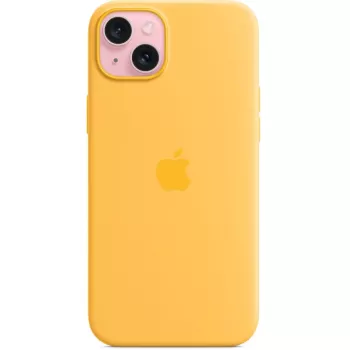 Silikoonist ümbris Apple iPhone 15 Plus MagSafe oranž
