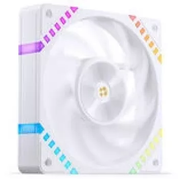 120 mm ARGB PWM korpuseventilaator Jonsbo HF2-120 valge — 120 mm, PWM, ARGB