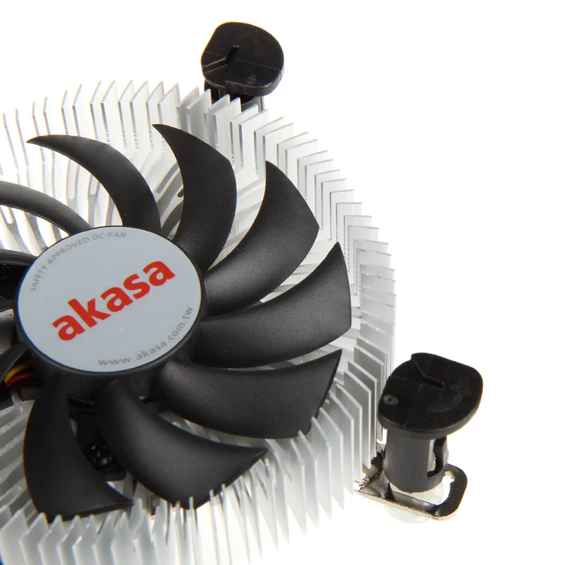 Cooler Akasa AK-CC7122BP01 Protsessori jahutussüsteem 7,5 cm Alumiinium Sinine