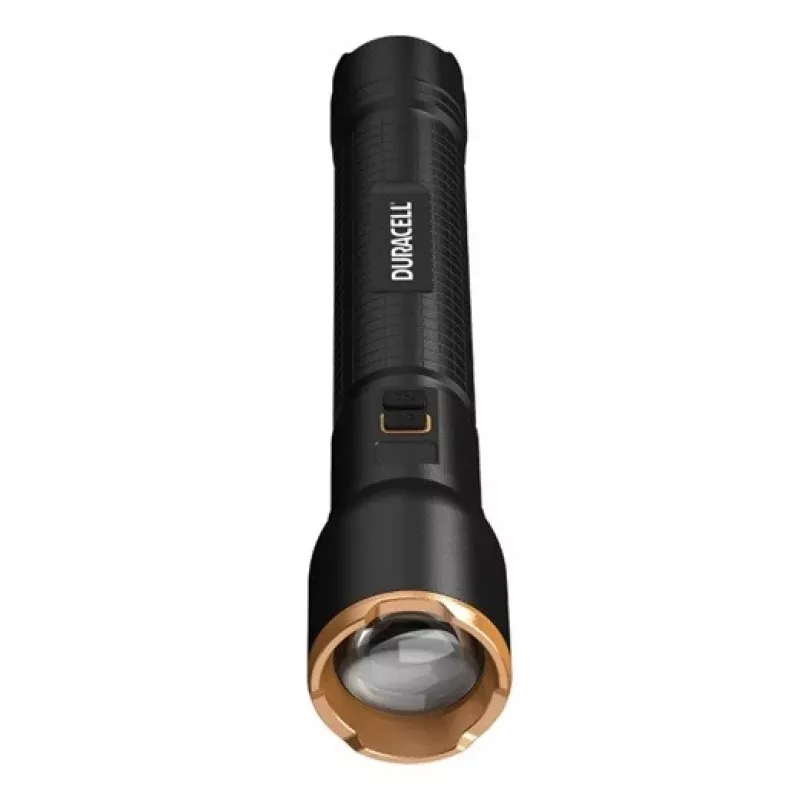 Taskulamp Duracell DF6000R kinkekarbis — kaasaskantav laetav taskulamp, must