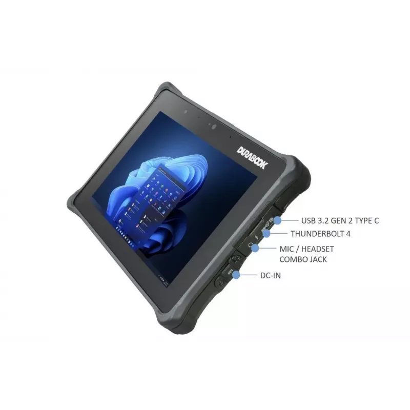 Tahvelarvuti R8AA1 CI5-1230U 8 tolli / 8 GB / 128 GB R8H1P1DEBBLX Durabook