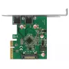 Delock PCI Express x4 kaart 2 x välise USB 3.1 Gen 2 Type-A pesaga (90298)