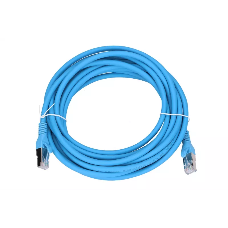 võrgukaabel Extralink LAN Patchcord Kat.6A RJ-45 Cat6a 5m Blue