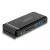 KVM-lüliti DeLOCK DisplayPort 1.4 8K 60Hz USB Audio