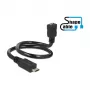 USB-kaabel DeLOCK 0,35m 2xUSB2.0 Micro-B