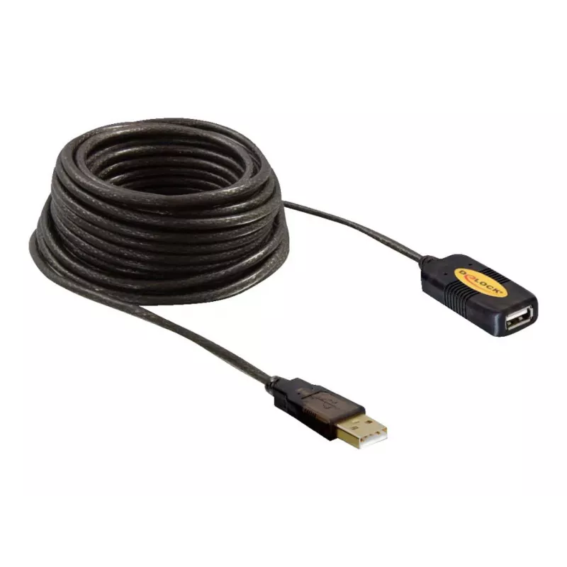 USB-kaabel DeLOCK 82446 USB 2.0 10 m must