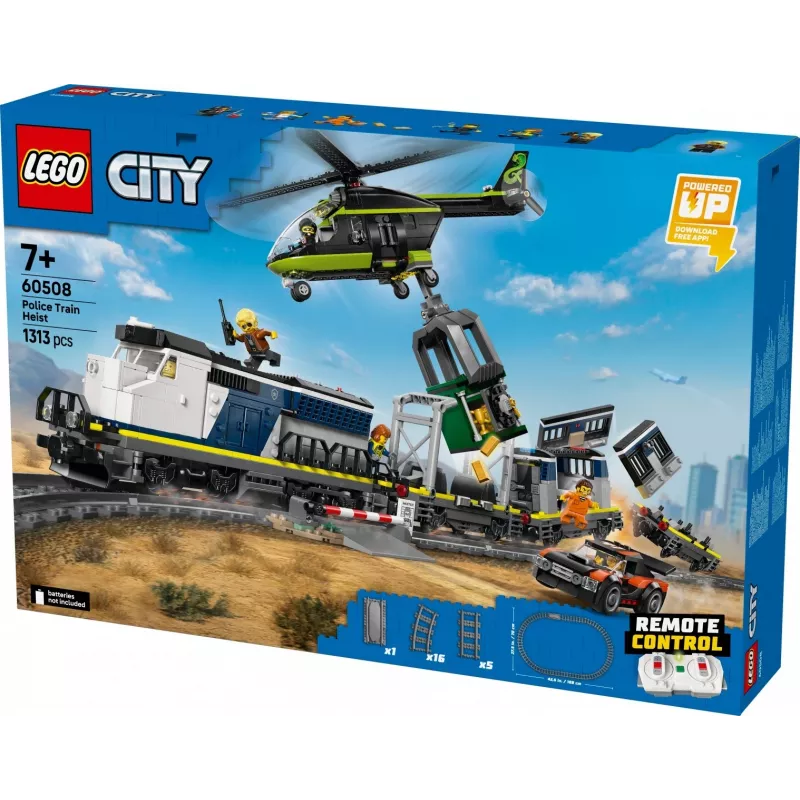 Bricks City 60508 Politseirongi rööv