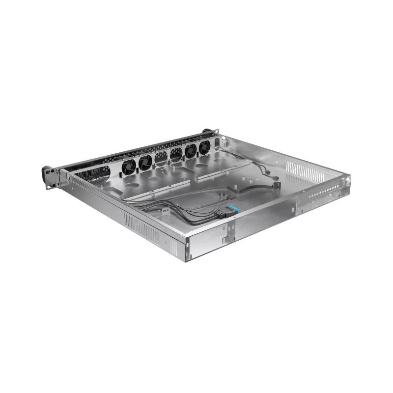 Raami šassii Lanberg SC01-4201-10B 1U Must 4 ventilaatorit
