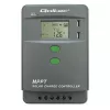 MPPT päikeselaadimiskontroller QOLTEC 10A 12V/24V süsteemidele LCD-ekraaniga