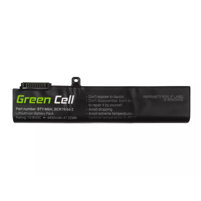 Aku roheline Cell MS16 MSI GE62 GE63 GE72 GE73 GE75 GL62 GL63 GL73 jaoks