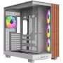 Arvutikorpus Thermaltake View 380 XL WS ARGB Snow Valge — Midi Tower, ATX tugi, aknaga