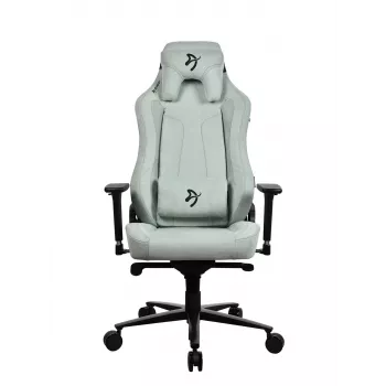 Mängutool Arozzi Vernazza SoftFabric Pearl roheline — ergonoomiline mänguiste, pehme kangas