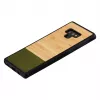Man and wood nutitelerfoni ümbris Samsung Galaxy Note 9 jaoks — bambusmets must