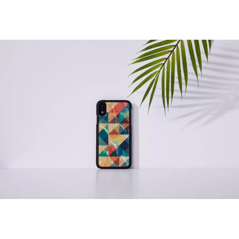 Nutitelefoni ümbris iKins iPhone XR-ile — Mosaic Must kaitseümbris
