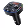 FM-saatja VAKOSS TC-B439K Bluetooth USB, 87,5–108 MHz, microSD/USB taasesitus, 5V/3,1A väljund, RGB-ekraan