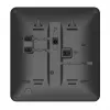 DECT-telefon Gigaset DESK 800A juhtmega telefonitoru 200 telefoniraamatu kirjet must