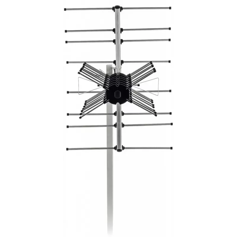 Välistingimustes kasutatav TV-antenn SENCOR SDA 611 DVB‑T2/T 12 dB 75Ω 4G LTE filtri…